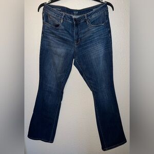 a.n.a Dark Blue Bootcut Jeans